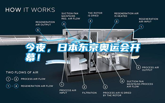 今夜，日本東京奧運會開幕！