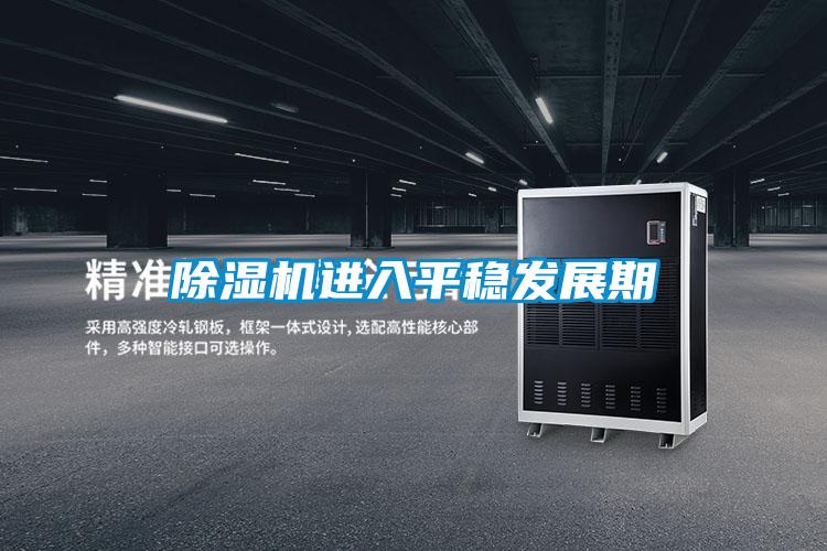 除濕機進入平穩發展期