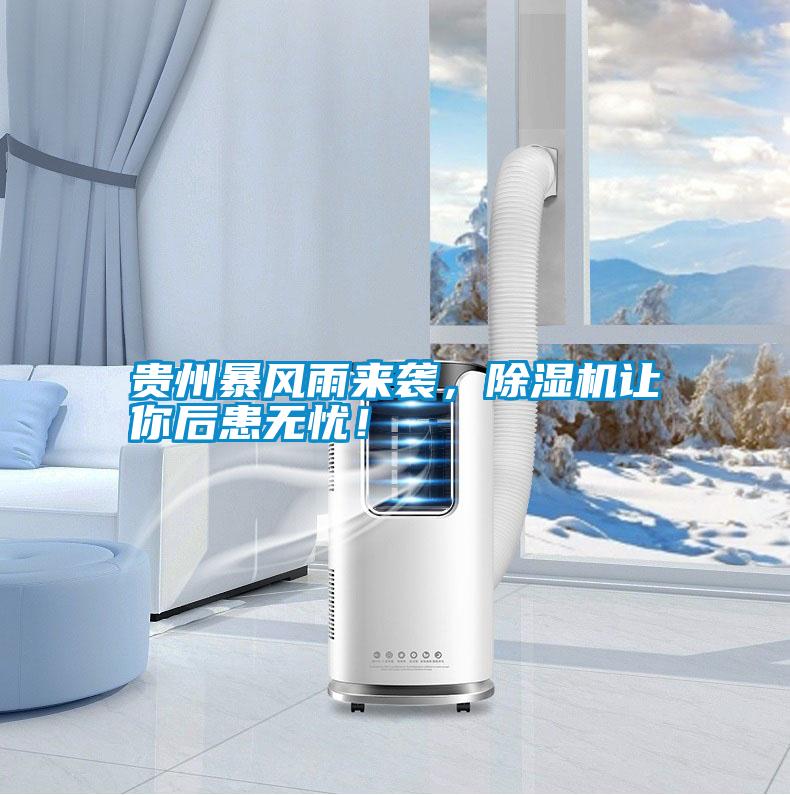 貴州暴風雨來襲，除濕機讓你后患無憂！