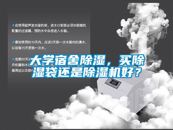 大學宿舍除濕，買除濕袋還是除濕機好？