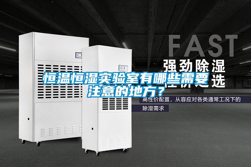 恒溫恒濕實驗室有哪些需要注意的地方？