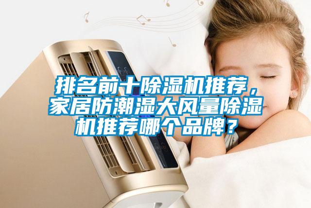 排名前十除濕機推薦，家居防潮濕大風(fēng)量除濕機推薦哪個品牌？