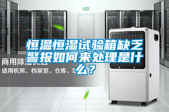 恒溫恒濕試驗(yàn)箱缺乏警報(bào)如何來處理是什么?