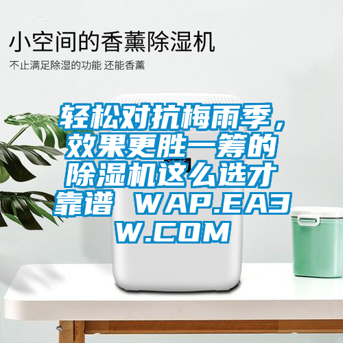 輕松對抗梅雨季，效果更勝一籌的除濕機這么選才靠譜 WAP.EA3W.COM